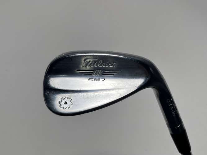 Titleist Vokey SM7 Tour Chrome Wedge 52* 8 Bounce F-Grind Wedge Steel Mens RH