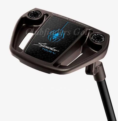 NEW TaylorMade Spider Tour-V Torched SL #1 35" Putter KBS w/ Super Stroke & HC