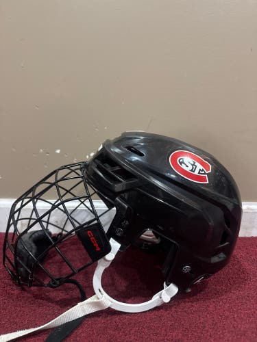 Large CCM Tacks 710 Helmet Pro Stock Item #STHB27