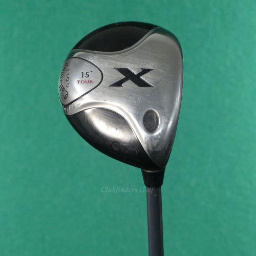 Callaway X 2007 Tour Fairway 15 3 Wood Fujikura Tour Platform Graphite Stiff