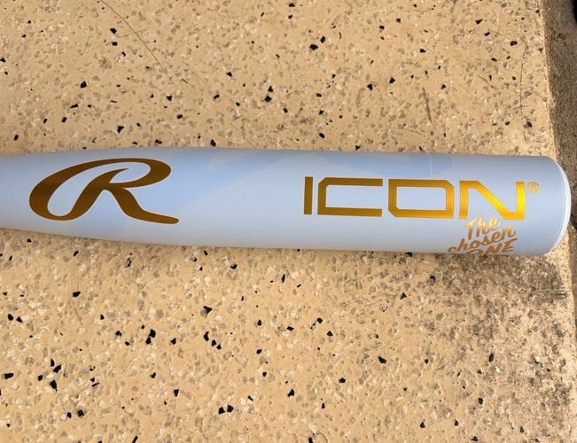 2026 Rawlings Icon Composite BBCOR Certified Bat (-3) 31 oz 34" (New)