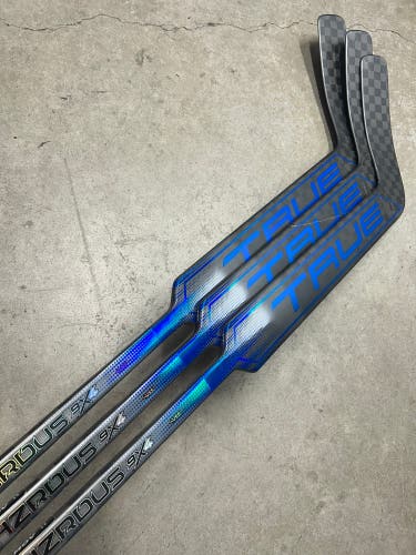 3 PACK 25” Paddle Senior True 9X4 Hzrdus Goalie Stick Pro Stock