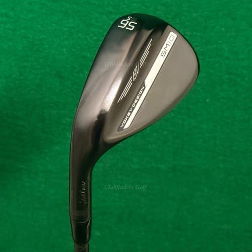 LH Titleist Vokey SM10 Black Vapor 56-10S 56 Sand Wedge Vokey Design Wedge Flex