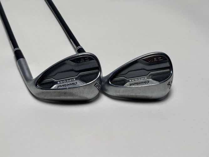 Cleveland CBX Zipcore Wedge Set 54* 12 58* 10 Catalyst Spinner 80g Graphite RH