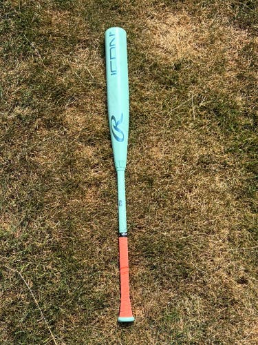 2026 Rawlings Icon Composite BBCOR Certified Bat (-3) 31 oz 34" (Used)