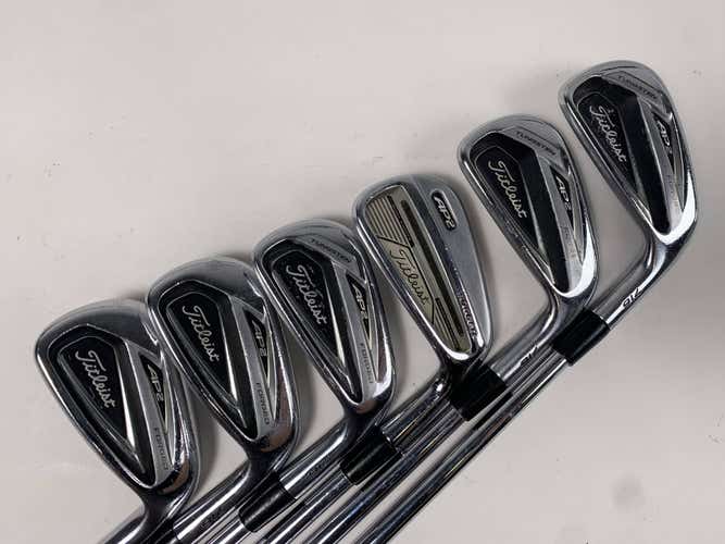Titleist 716 AP2 Iron Set 4-9 True Temper Dynamic Gold S300 AMT Stiff RH +1/2''