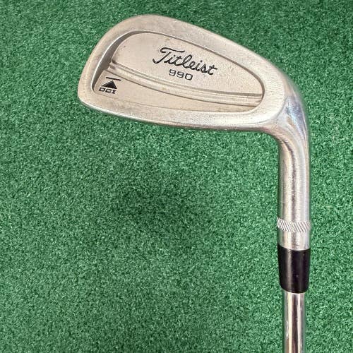 Titleist DCI 990 9 Iron S300 Dynamic Gold Stiff Steel Shaft Golf Pride Full Cord