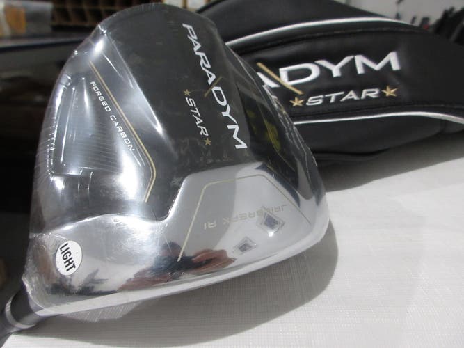 Callaway Paradym Star Driver - 10.5* - ATTAS 40 Senior Flex Graphite - NEW
