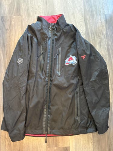 Fanatics Colorado Avalanche Player Issued Full Zip Jacket LG