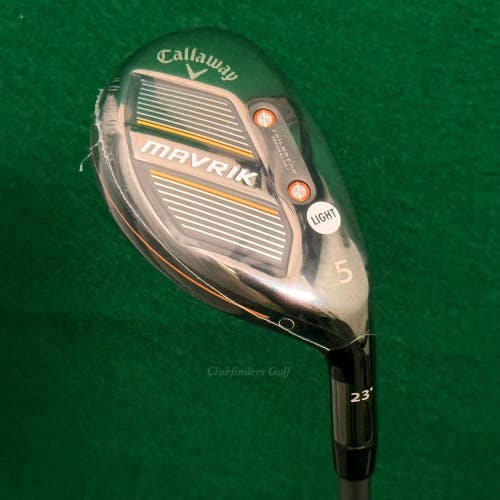 NEW Callaway Mavrik 23 5 Hybrid Project X Catalyst 55 5.0 Graphite Seniors w/HC