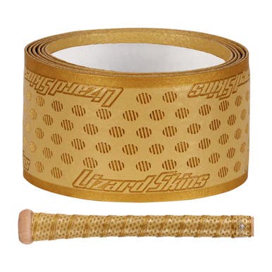 New Lizard Skins 1.8mm Ultra Bat Wrap Vegas Gold 11692-lizdspubb898