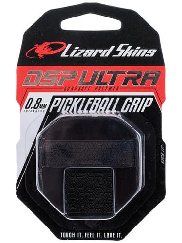 New Lizard Skin Dsp Ultra Pickleball .8mm Jet Black Grip Tape 11692-lizdspupb010