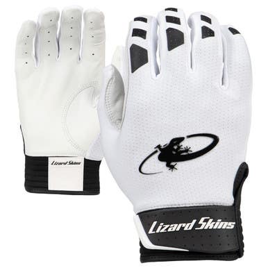 New Lizard Skin Komodo V2 White Youth Sm Batting Gloves 11692-lizkm220004