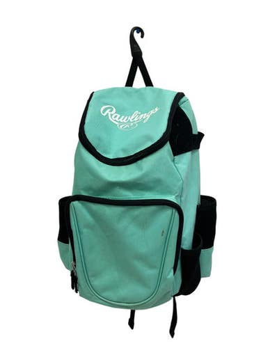 Used Rawlings Bb Sb Player Backpack Turquoise 11692-s000151586