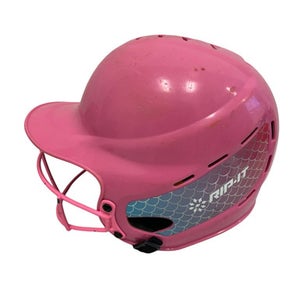 Used Rip-it Helmet W Mask S M Batting Helmet W Mask Pink 11692-s000151627