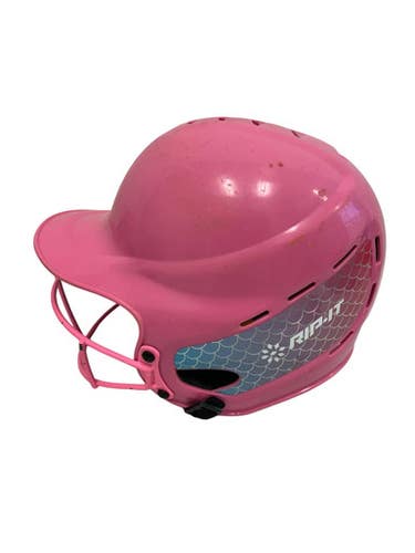 Used Rip-it Helmet W Mask S M Batting Helmet W Mask Pink 11692-s000151627