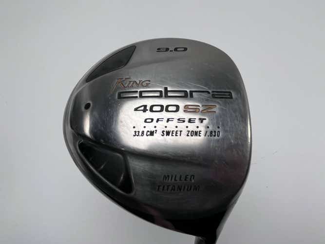 Cobra SZ 400 Offset Driver 9* Mitsubishi Rayon Cobra SL-60 60g Regular RH