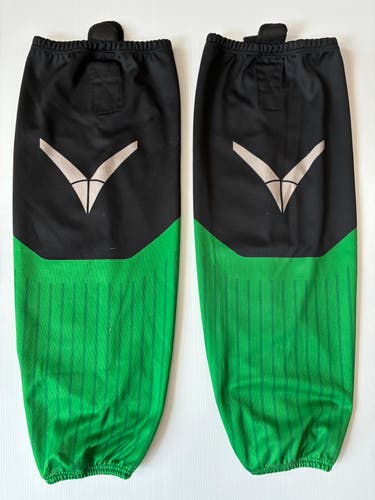Used Size 30 Adult Pro Stock Hockey Socks - Green
