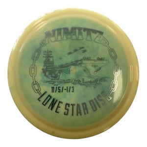 Used Lone Star Disc Nimitz Disc Golf Driver Yellow 175g 11450-s000506536