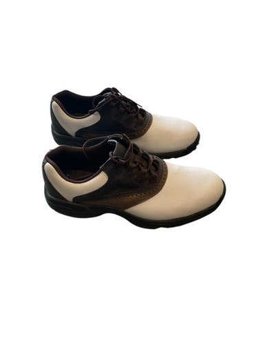 Used Foot Joy Mens Golf Shoes White Senior 10 11450-s000513568