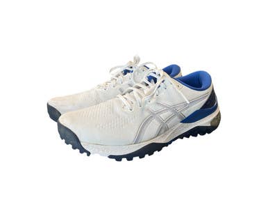 Used Asics Kayano Ace Mens Golf Shoes White Senior 9.5 11450-s000517072