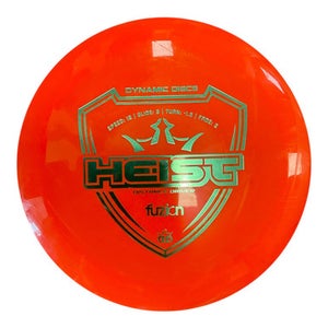 Used Dynamic Discs Heist Disc Golf Driver Orange 173g 11450-s000521153