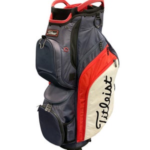 Used Titleist Cart 15 Mens Cart Bag Navy Blue 11450-s000515383