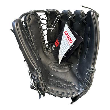Used Wilson A2000 Ot7 Bb Sb Glove Rh Throw Black 12 3 4" 11450-s000516412