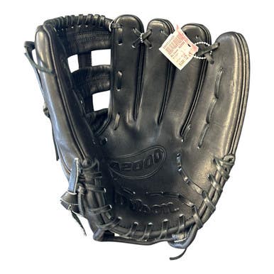 Used Wilson A2000 Dw5 Bb Sb Glove Rh Throw Black 12" 11450-s000516409