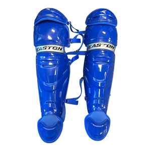 New Easton Gametime Elite Catchers Leg Guards Royal Blue Adult 11450-s000517993