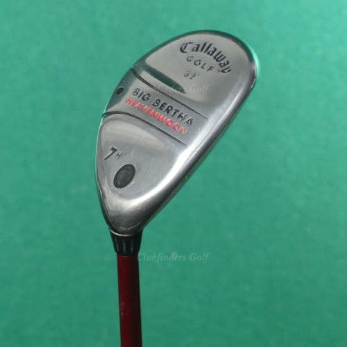 RARE Callaway Big Bertha Heavenwood 32 Hybrid 7H Iron RCH 75w Graphite Regular