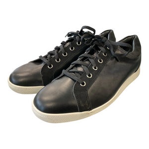 Used Foot Joy Contour Medium Mens Golf Shoes Black Senior 9.5 11450-s000520501