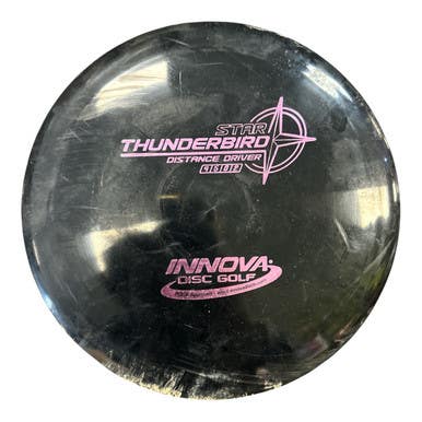 Used Innova Star Thunderbird Disc Golf Driver Black 175g 11450-s000520850
