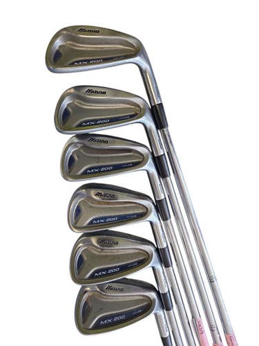 Used Mizuno Mx 200 Mens Iron Set Rh 6i-pw 11450-s000521359
