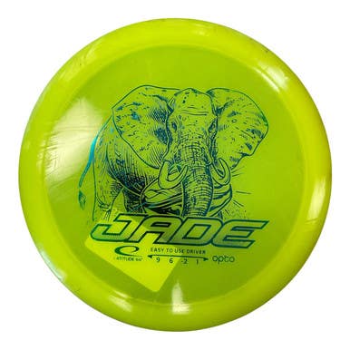 Used Latitude 64 Opto Jade Disc Golf Driver Optic Yellow 160g 11450-s000521432