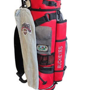 Used Ohio St Bag Mens Cart Bag Red 11450-s000521418