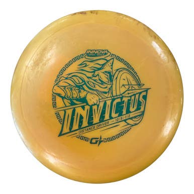 Used Innova Gstar Invictus Disc Golf Driver Gold 177g 11450-s000521490