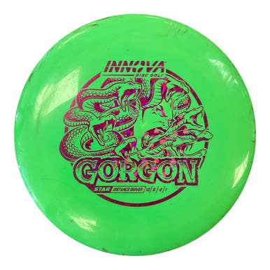 Used Innova Star Gorgon Disc Golf Driver Green 175g 11450-s000521473