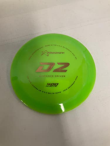 Used Prodigy Disc D2 400 Plastic 174 Disc Golf Drivers 11823-s000021878