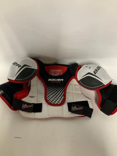 Used Bauer Vapor Lil Rookie Md Hockey Shoulder Pads 11823-s000020152