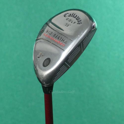 Callaway Big Bertha Heavenwood 20 Hybrid 3H Iron RCH 75w Graphite Regular