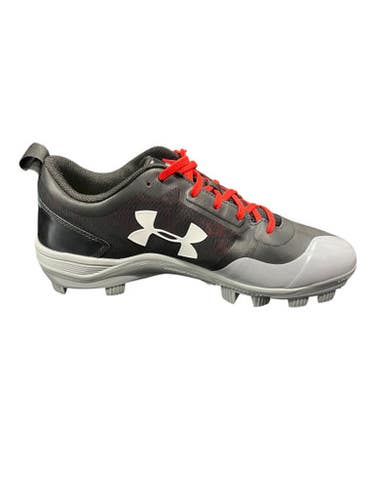 Used Under Armour Team Heater Low Tpu Bb Sb Cleats Black Senior 12 11849-s000021049