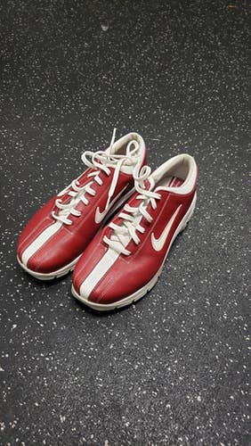 Used Nike Womens Golf Shoes Red Senior 6.5 11849-s000020614