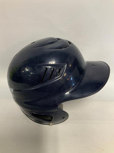 Used Rawlings Cfbh Batting Helmet No Mask Navy Blue Md 11823-s000026822