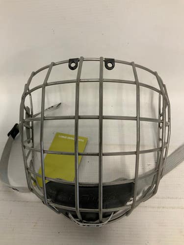 Used Bauer Fm4000 Hockey Wire Mask Grey Lg 11823-s000027235
