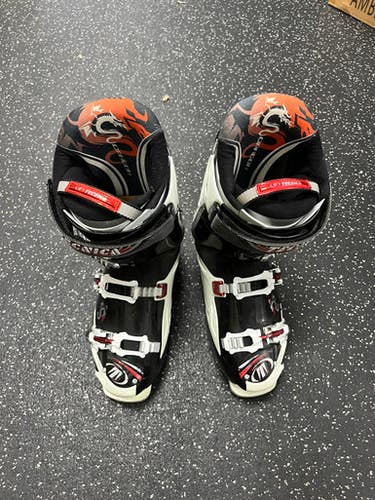 Used Tecnica Dragon 90 Mens Dh Ski Boot White 275 Mp - M09.5 - W10.5 11849-s000027542