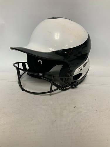 Used Rip-it Black White Batting Helmet W Mask Black Md 11823-s000027997