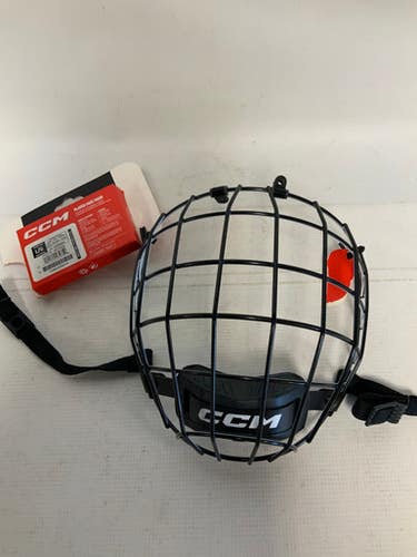 Used Ccm Fm580 Oreo Hockey Wire Mask Black Lg 11823-s000029611
