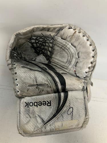Used Reebok 9k Inter Goalie Catcher White 11823-s000030773