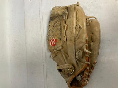 Used Rawlings 9380 Bb Sb Glove Rh Throw Brown 13" 11823-s000034254